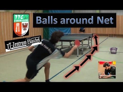 Crazy Compilation of Around-the-Net Table Tennis Shots