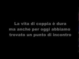 2. La vita di coppia è dura ma anche per oggi abbiamo trovato un punto di incontro
