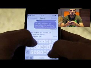 A te che mi hai rubato l'iPhone!