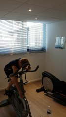 Dayvi leblanc 11 ans boxe entrainement cardio