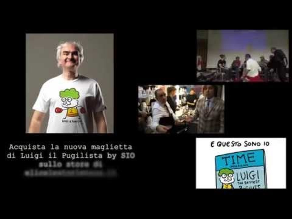 Elio e le Storie Tese presentano: la t-shirt di "Luigi il pugilista" by Sio!