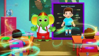 Five Little Fingers   Parts of the Body Song   Popular Action Songs & Nursery Rhymes by ChuChu TV