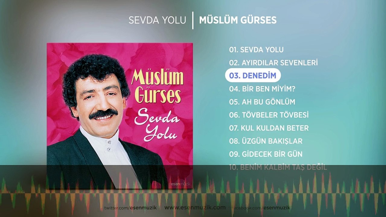 Denedim (Müslüm Gürses) Official Audio #denedim #müslümgürses
