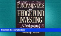 READ book  Fundamentals of Hedge Fund Investing: A Professional Investor s Guide  FREE BOOOK