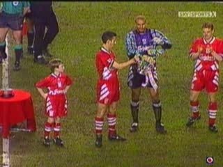 Liverpool Win Coca Cola Cup - 95