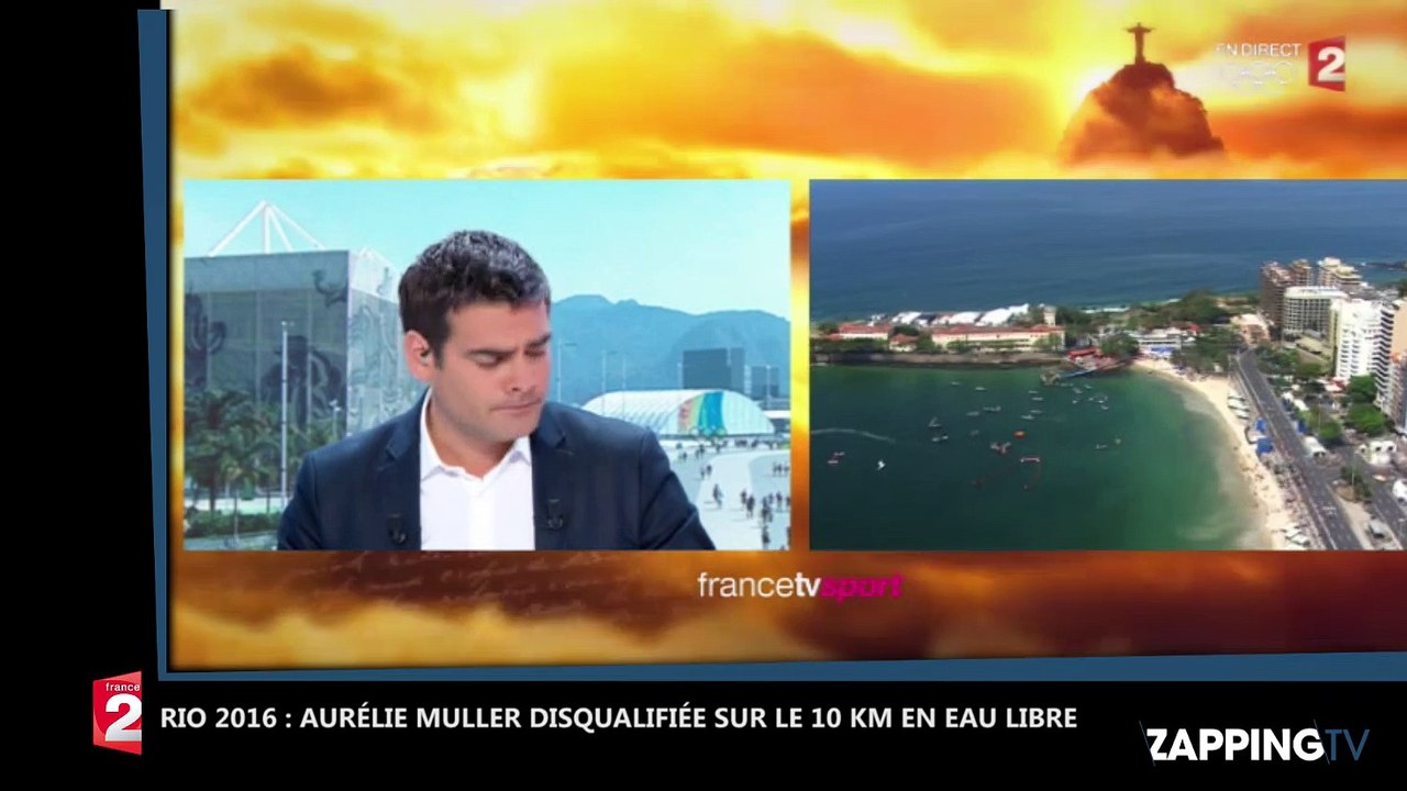 JO de Rio 2016 - Natation : Aurélie Muller disqualifiée pour obstruction, la séquence polémique (Vidéo)