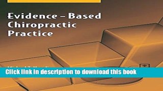 [Popular Books] Evidence-Based Chiropractic Practice Free Download