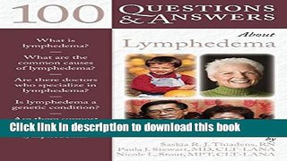 [Popular Books] 100 Questions   Answers About Lymphedema Full Online