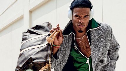 Go Behind the Scenes at Cam Newton’s September GQ Cover Shoot