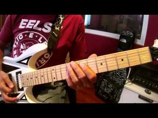 HOW TO PLAY GUITAR - TUTORIAL: Come gli Area (molto lento...) -  Elio e le Storie Tese - Cesareo