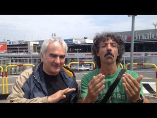 Casa Elio e le Storie Tese outdoor: Faso & Mangoni motociclisti