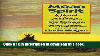 [Popular Books] Mean Spirit Full Online