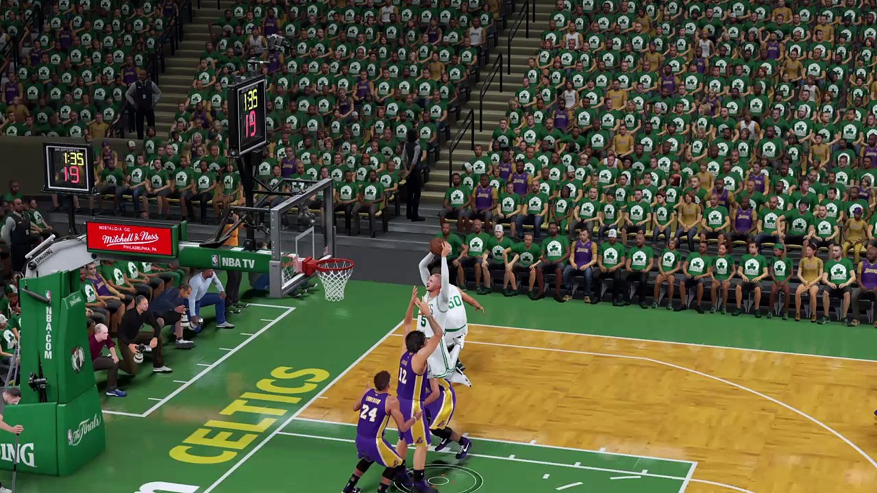 Finals Game 1 Dunk