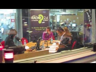 Alti & Bassi il backstage a RADIO 24 ospiti di Mangia con me di Nicoletta Carbone