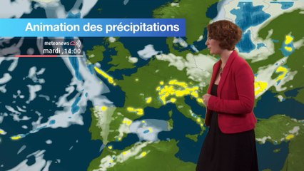 Prévisions météo pour la journée du Mardi 16 Août