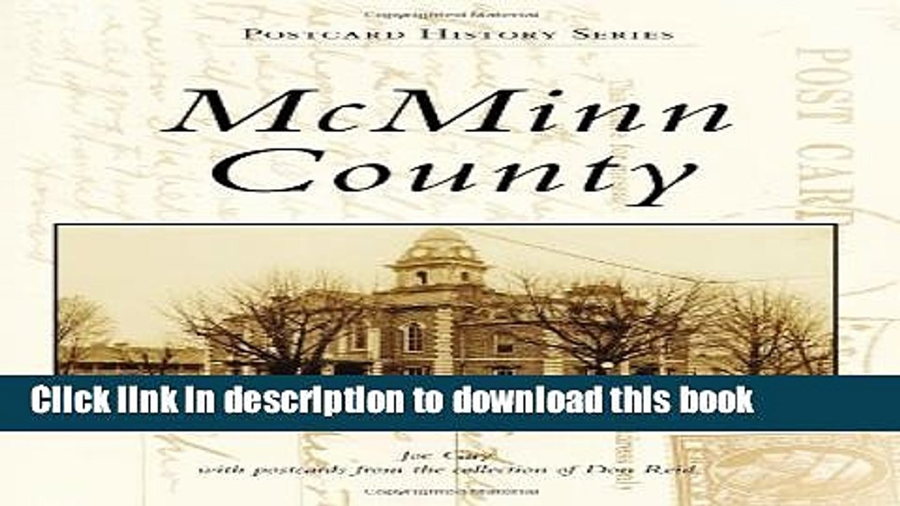[Download] McMinn County (Postcard History) Kindle Online