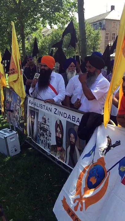Sikhs Protest in Frankfurt Germany  (2)