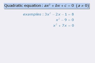 GRE - Quadratic Equations