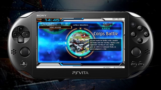 Mobile Suit Gundam Extreme VS-Force - PS Vita - Lead your forces to victory! (Launch Trailer)
