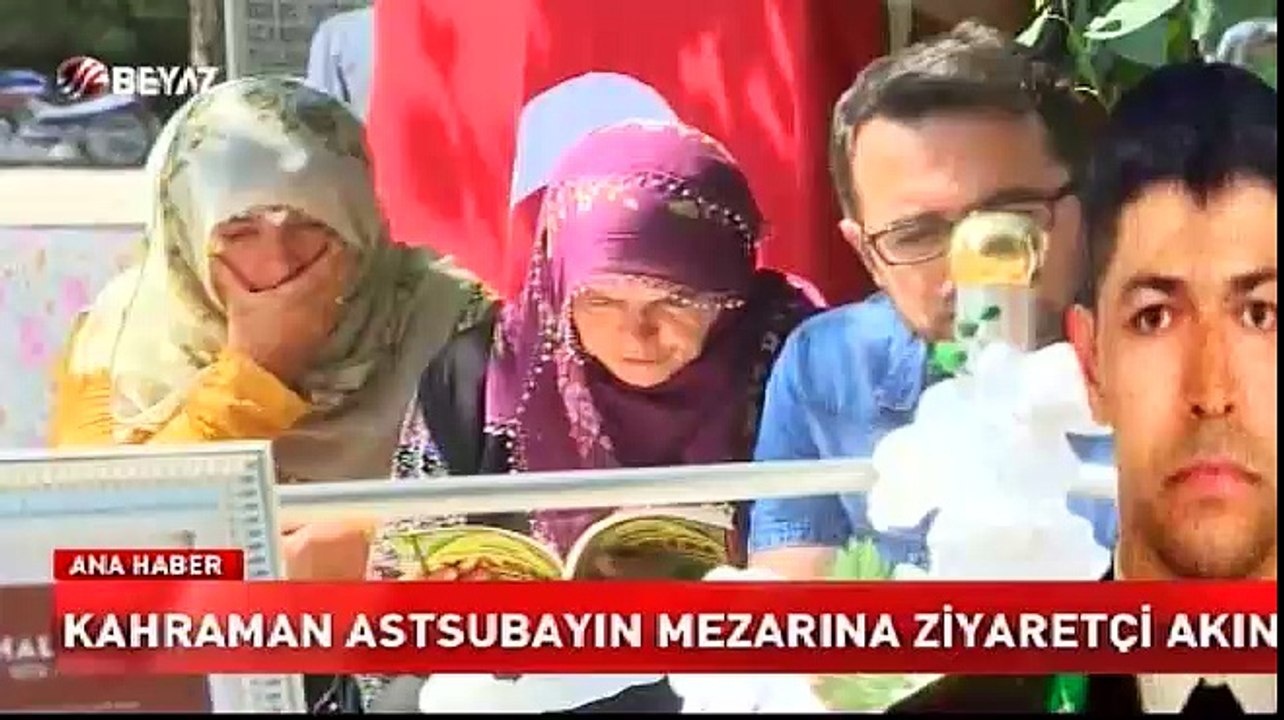 Kahraman astsubay Ömer Halisdemir'in mezarına ziyaretçi akını