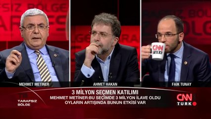 Tarafsız Bölge'de Mehmet Metiner'in güldüren cemaat diyaloğu