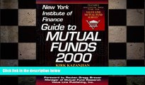 READ book  New York Institute of Finance Guide to Mutual Funds, 2000 READ ONLINE