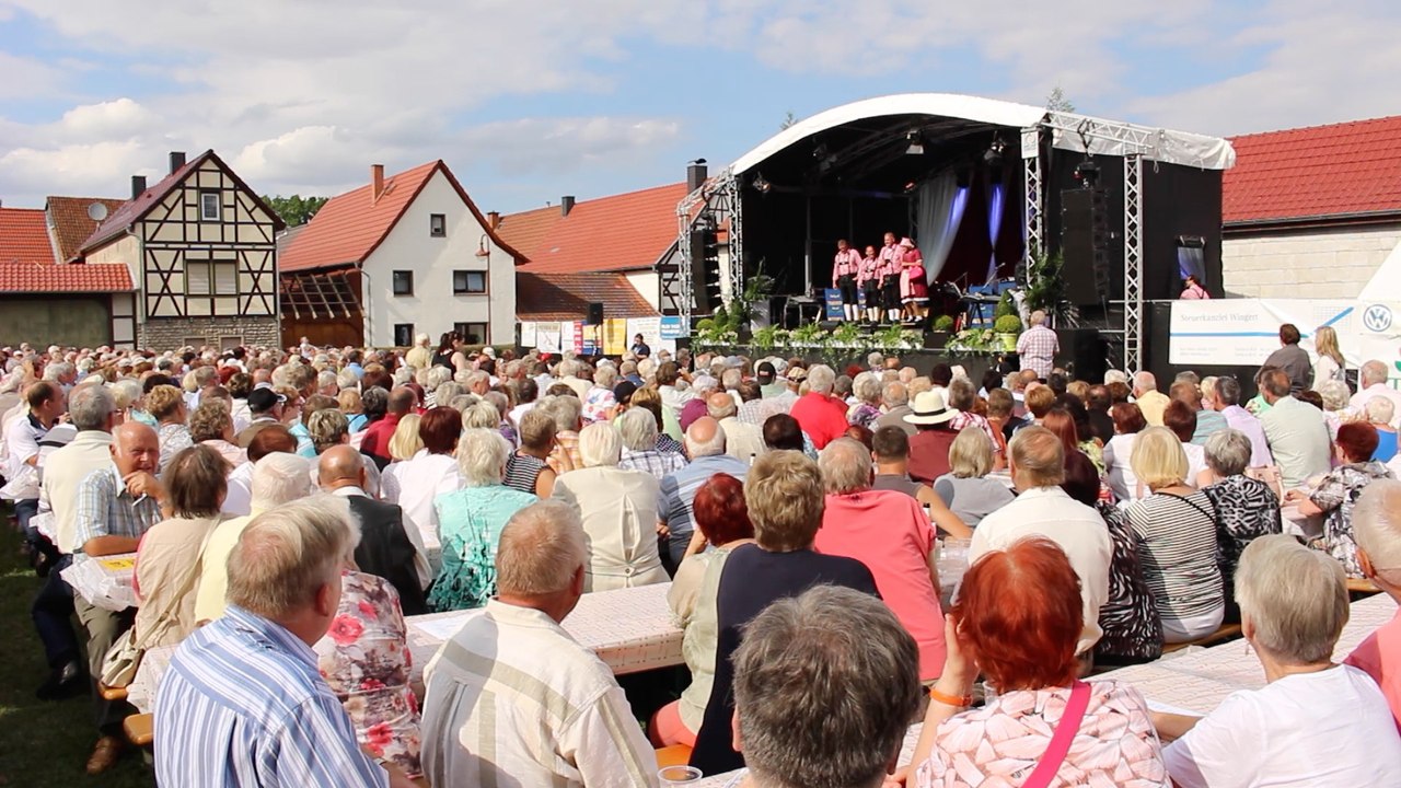 DIE AMIGOS - 26. Volkstümliche Musikantenparade in Kammerforst/ Thüringen 2016