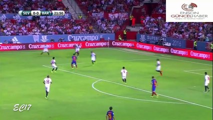 Barcelona-Sevilla Super cup Arda Turan
