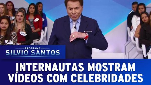 Internautas enviam vídeos com celebridades