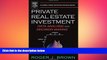 READ book  Private Real Estate Investment: Data Analysis and Decision Making (Academic Press