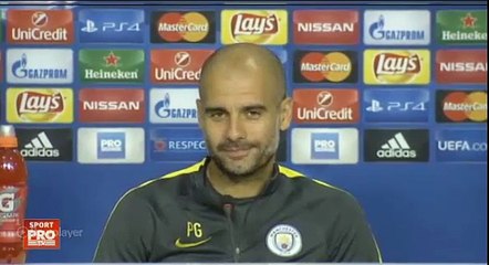 guardiola press conference bucharest