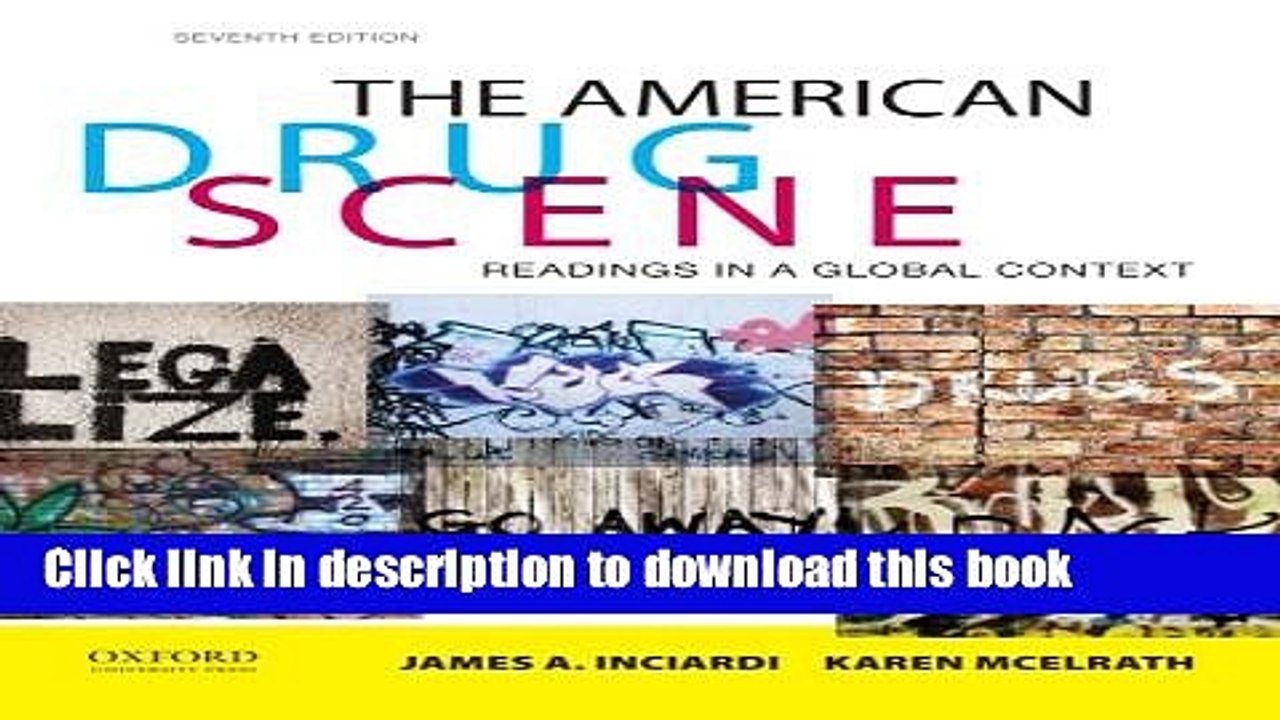 [Download] The American Drug Scene: Readings in a Global Context Hardcover Free