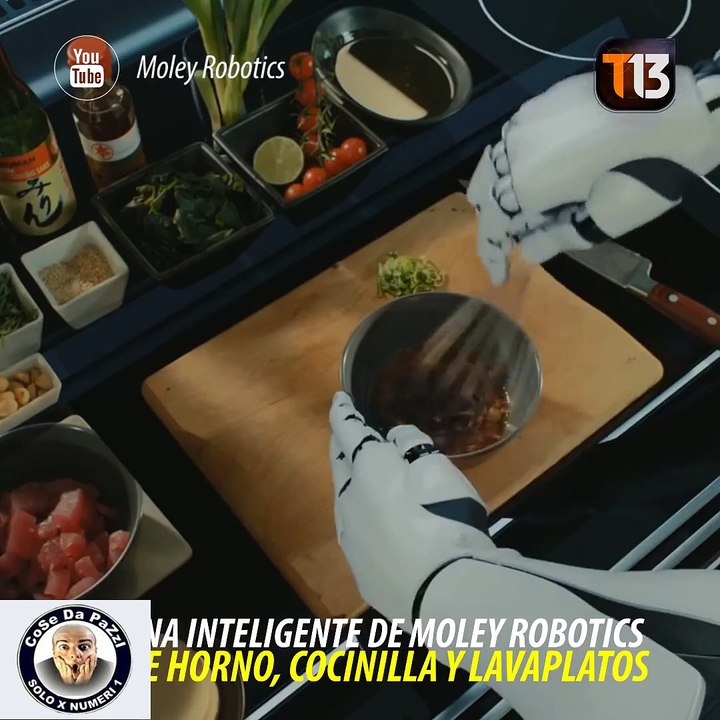 robot che cucina