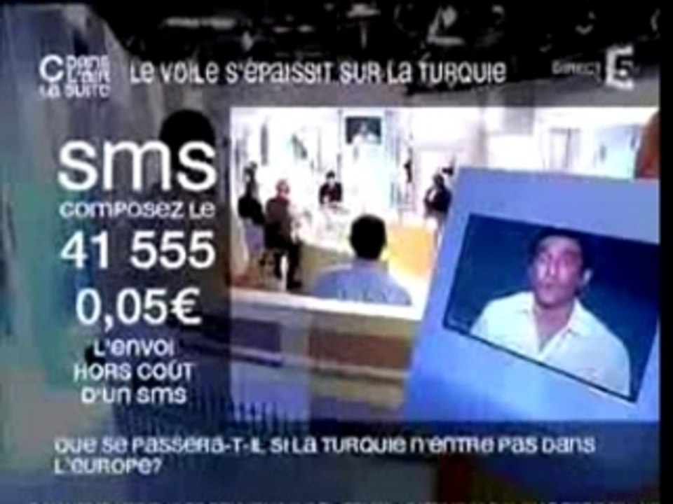 Pas de Turquie dans Europe Chrétienne