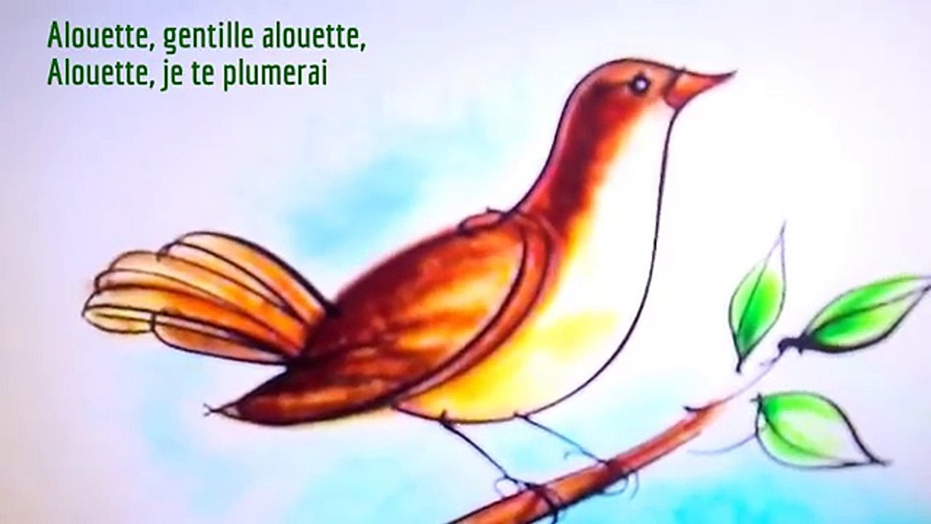 Alouette - French Children's Song w. Lyrics - video Dailymotion