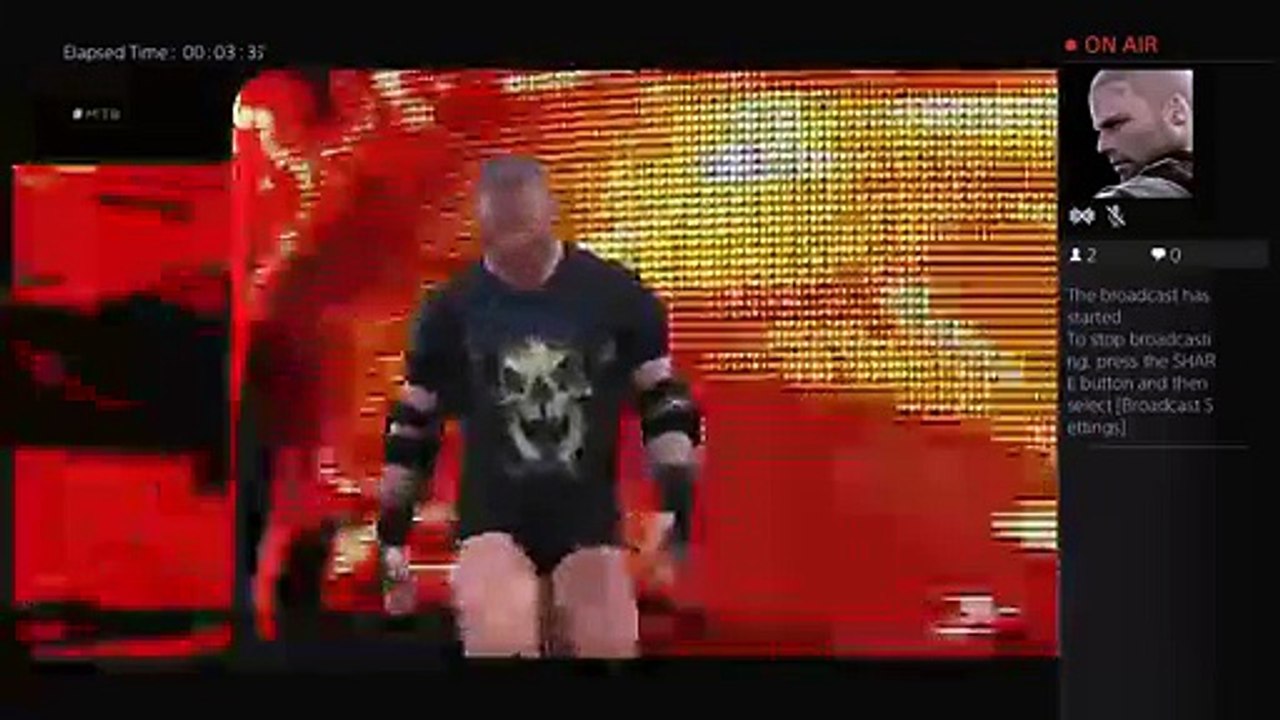kasper WWE2K16 Live PS4 Broadcast (3)