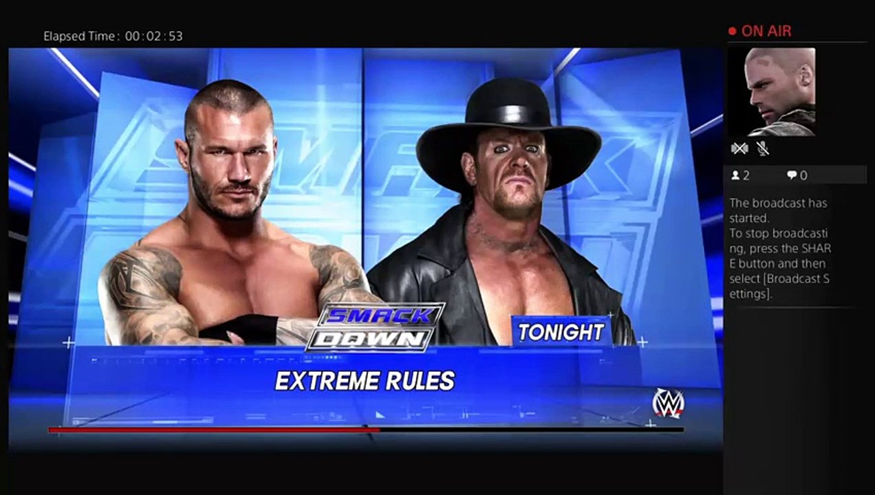 kasper WWE2K16 Live PS4 Broadcast (4)