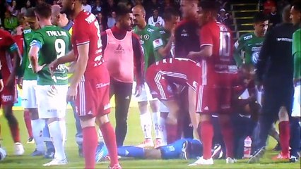 Crazy Fan Attacks A Goalkeeper During A Match Between J-Södra And Östersunds FK!