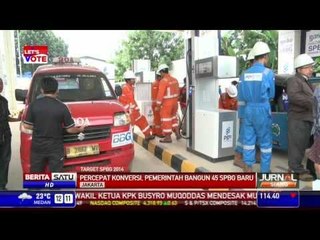 Percepat Konversi, Pemerintah Bangun 45 SPBG Baru
