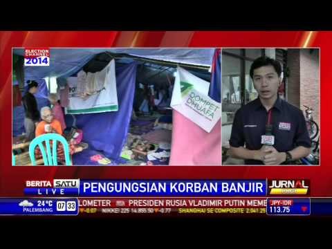 Korban Banjir di Cengkareng Masih Mengungsi