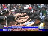 Demonstrasi Mahasiswa Simalungun Berujung Ricuh