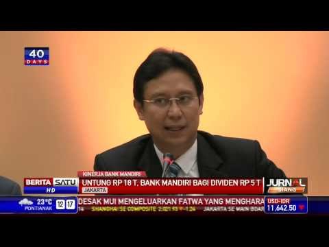 Untung RP 18 Triliun, Bank Mandiri Bagi Dividen Rp 5 Triliun