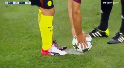 Sergio Aguero another Missed Penalty - Steaua Bucuresti 0 - 1 Manchester City 16.08.2016