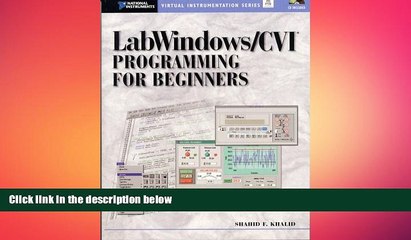 EBOOK ONLINE  LabWindows/CVI Programming for Beginners (With CD-ROM) READ ONLINE