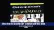 [Popular] Osteoporosis for Dummies (Easyread Large Edition) Kindle Online