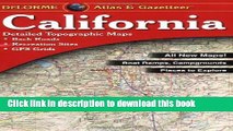 [Popular Books] California Atlas   Gazetteer Full Online