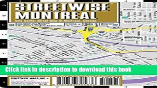 [Popular Books] Streetwise Montreal Map - Laminated City Center Street Map of Montreal, Canada