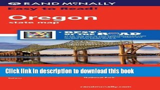 [Popular Books] Rand McNally Easy to Read! Oregon State Map Full Online