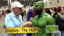 The Hulk cosplay at Kansas City Comic-Con 2016 - Cosplay Radio interview