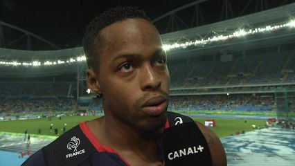 Jeux Olympiques 2016 - 110 Mètres haies hommes - Interview de Dimitri Bascou